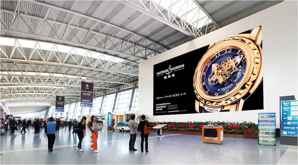 机场广告 商务服务的视觉延伸与品牌战略高地